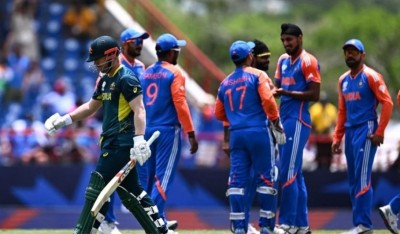 भारत टी–२० विश्वकपको सेमिफाइनलमा, अस्ट्रेलिया २४ रनले पराजित